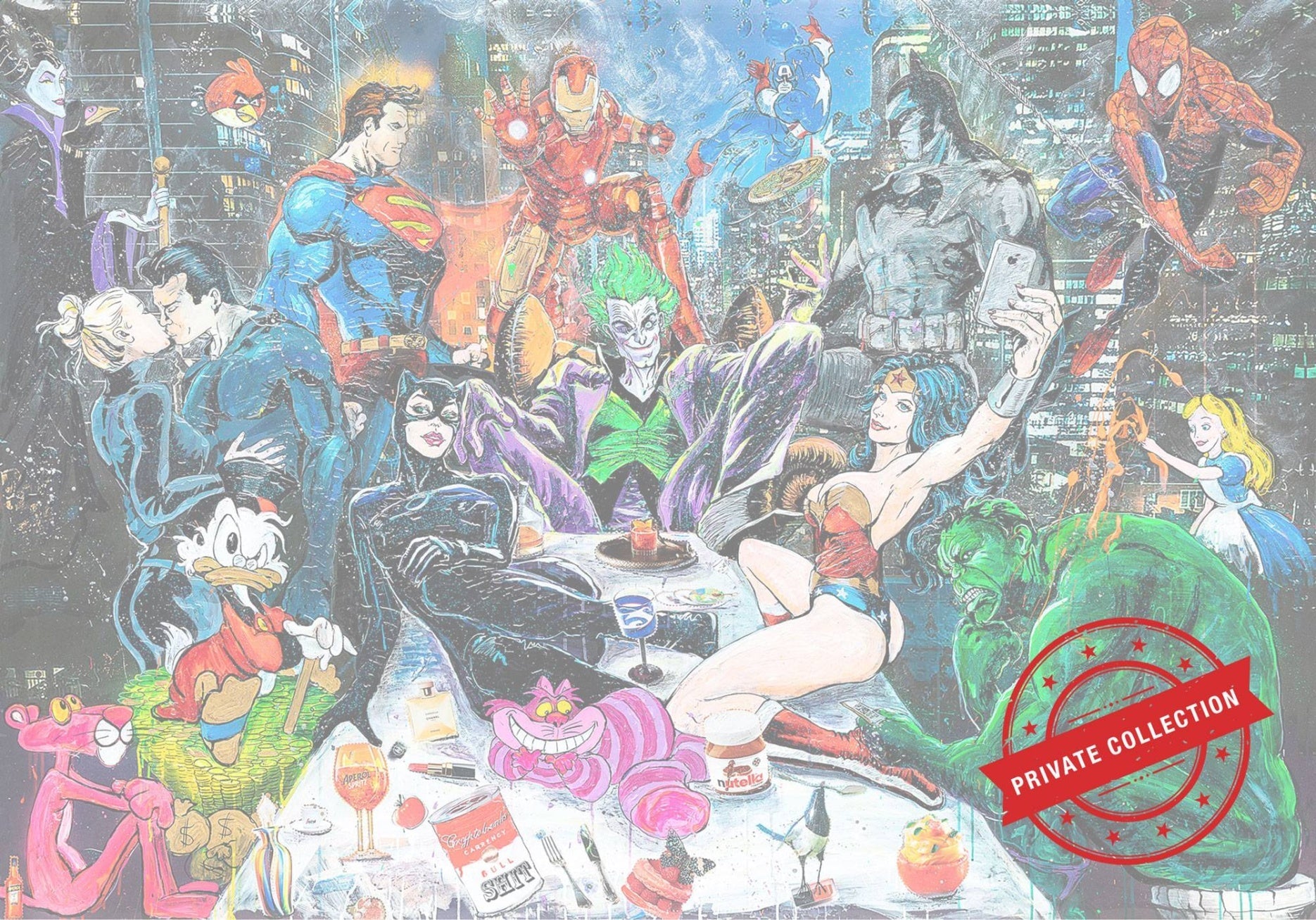 Last Dinner of Power — FullArt Multiple, Limited Edition