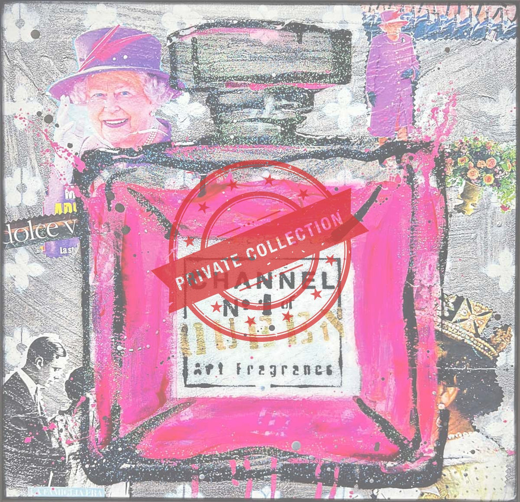 Light Box Channel 50X50 Queen N°1 Art Multiple