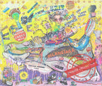 Art Work BILANCIAGA 120X140cm, Art Series Brand Revolution, 2023, unique piece · Private Collection (corner)