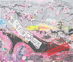 Art Work Fior De Rock 120X140cm, Art Series Brand Evolution, 2023, unique piece · Private Collection (corner)