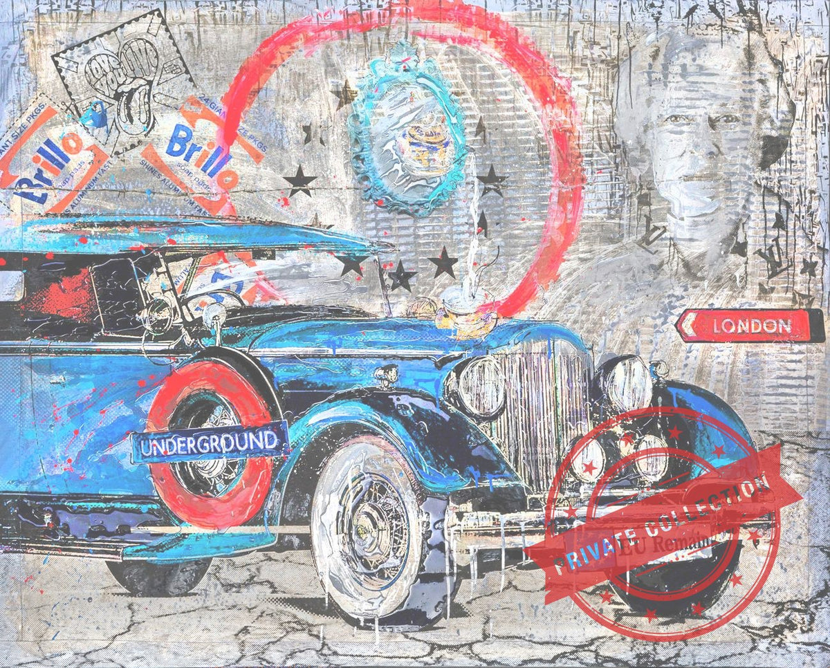 Eu Brexit, Artwork 120X150Cm, Anno 2017 · Private Collection (corner)