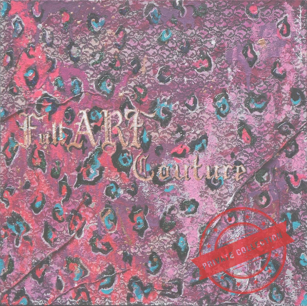 FullArt Couture, 80x80cm Artwork, 2014 · Private Collection (corner)