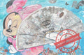 Minnie Fan, Artwork 100X150Cm, Anno 2022 · Private Collection (corner)