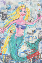 Social Blondie Artwork 150X100Cm, Anno 2017 · Private Collection (corner)