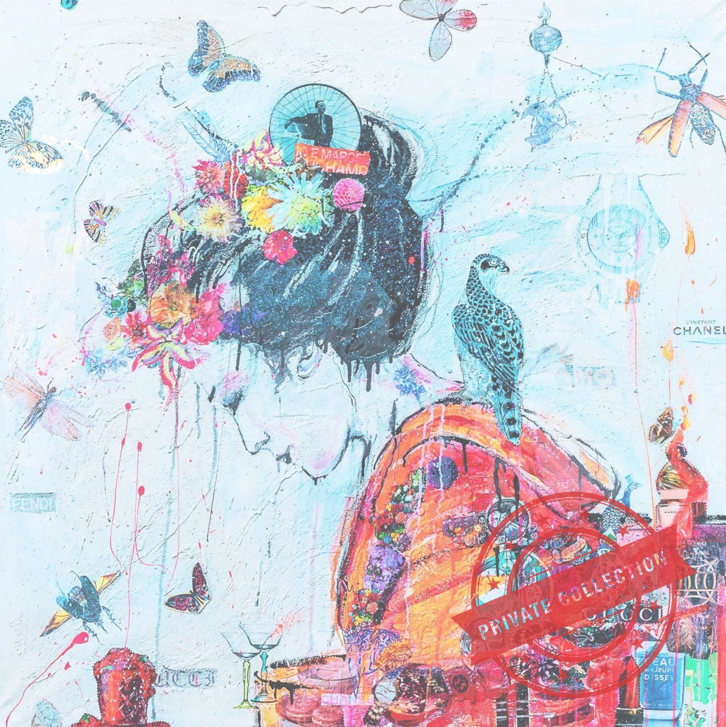 Symphony Of Silence, Art Multiple 120X120cm - 2021 · Private Collection (corner)