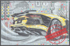 Yellow Power, Artwork 120X180Cm, Anno 2017 · Private Collection (corner)