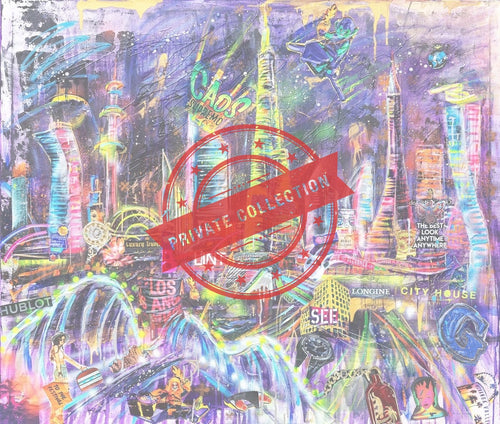 Art Work Dubai Experience 120X160Cm - Private Collection